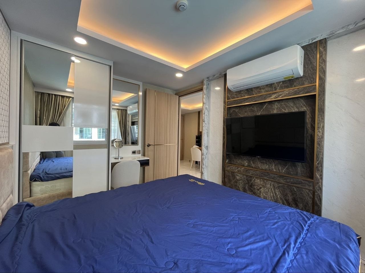 Кондо 1BR Dusit Park 2, годовой контракт, 13 000 ฿/мес