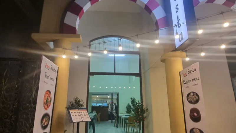 Siesta – Russian, European & Thai Food в Паттайе